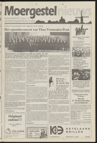 Weekblad Moergestels Nieuws 1992-11-18