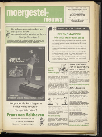 Weekblad Moergestels Nieuws 1978-12-20
