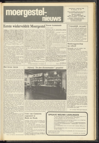Weekblad Moergestels Nieuws 1984-02-01