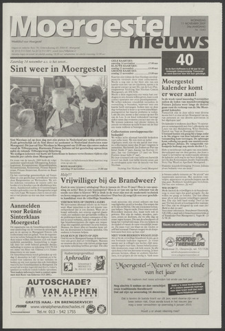 Weekblad Moergestels Nieuws 2009-11-11