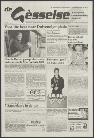 Weekblad Moergestels Nieuws 2003-01-22