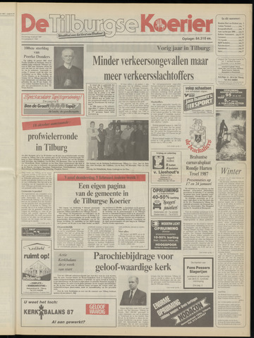 Weekblad De Tilburgse Koerier 1987-01-15