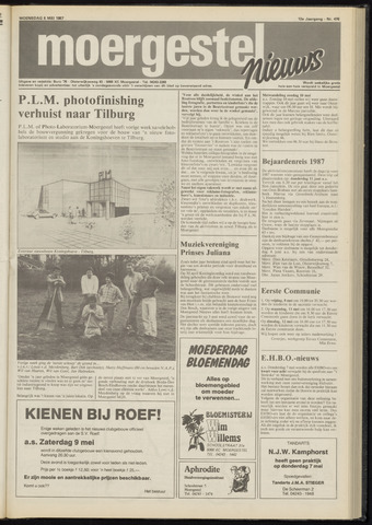 Weekblad Moergestels Nieuws 1987-05-06