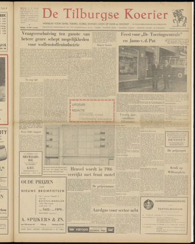 Weekblad De Tilburgse Koerier 1965-12-30