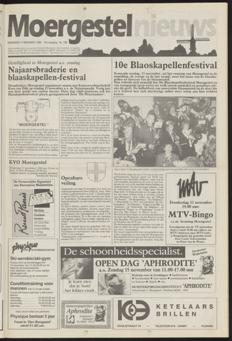 Weekblad Moergestels Nieuws 1992-11-11