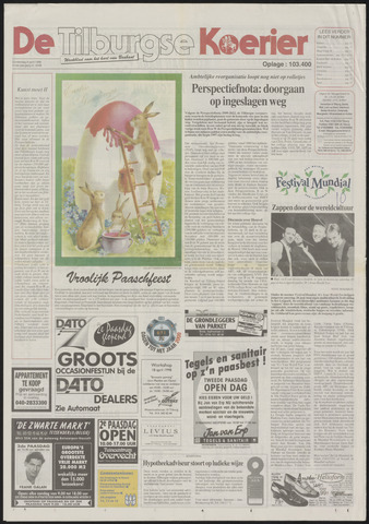 Weekblad De Tilburgse Koerier 1998-04-09