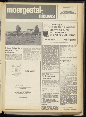 Weekblad Moergestels Nieuws 1979-10-31