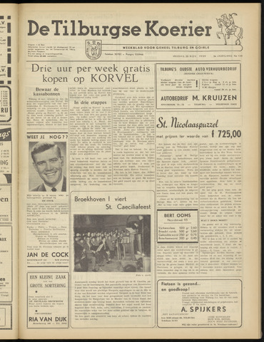 Weekblad De Tilburgse Koerier 1959-11-20