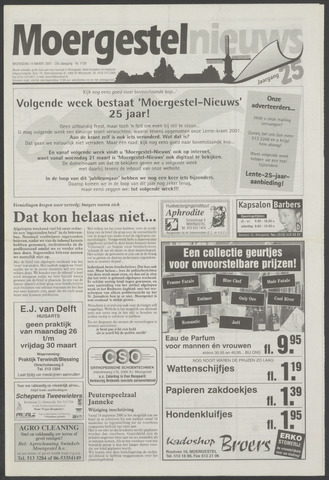 Weekblad Moergestels Nieuws 2001-03-14