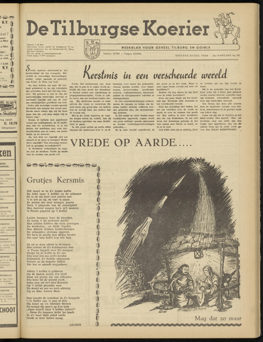 Weekblad De Tilburgse Koerier 1958-12-23