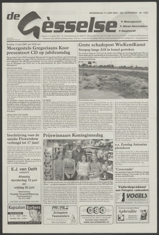 Weekblad Moergestels Nieuws 2003-06-11