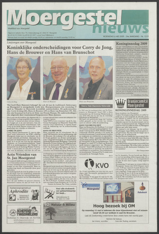 Weekblad Moergestels Nieuws 2009-05-06