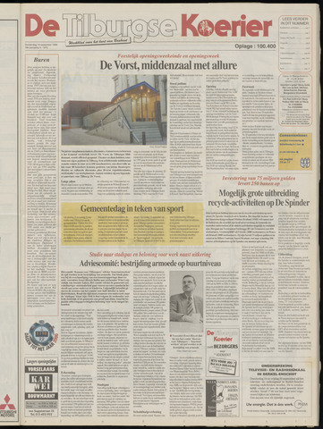 Weekblad De Tilburgse Koerier 1996-09-19