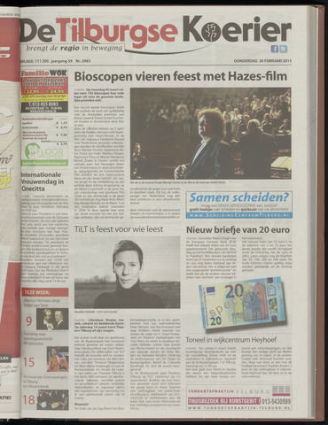 Weekblad De Tilburgse Koerier 2015-02-26