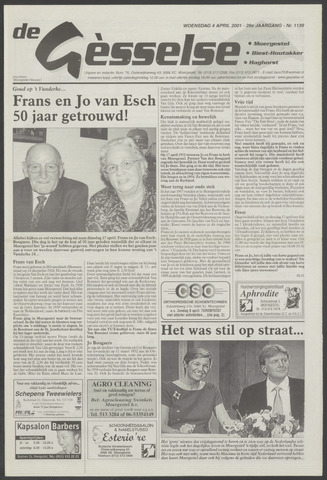 Weekblad Moergestels Nieuws 2001-04-04