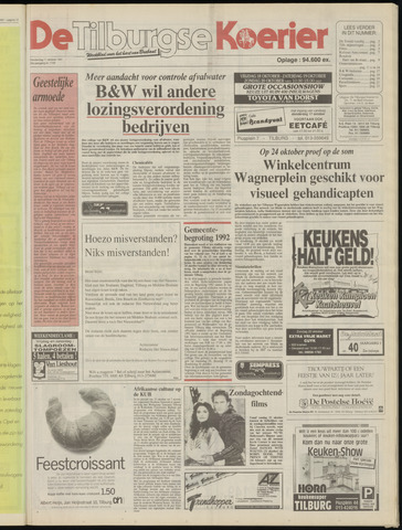 Weekblad De Tilburgse Koerier 1991-10-17