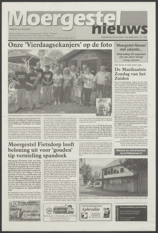 Weekblad Moergestels Nieuws 2009-07-29