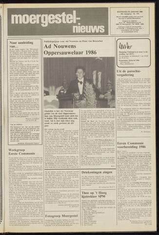 Weekblad Moergestels Nieuws 1986-01-29