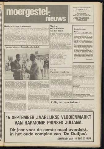 Weekblad Moergestels Nieuws 1985-09-11