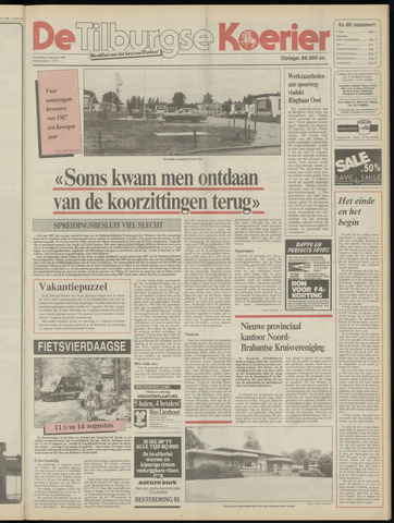 Weekblad De Tilburgse Koerier 1988-08-04