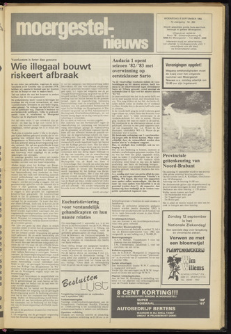 Weekblad Moergestels Nieuws 1982-09-08