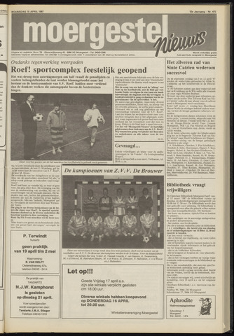 Weekblad Moergestels Nieuws 1987-04-15