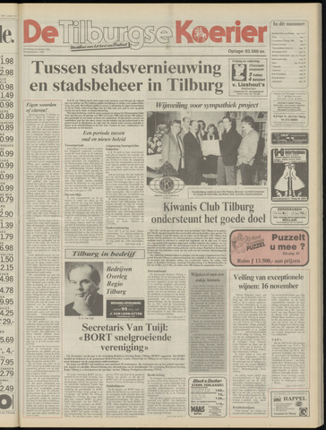 Weekblad De Tilburgse Koerier 1986-10-30