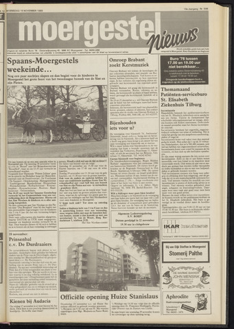 Weekblad Moergestels Nieuws 1989-11-15