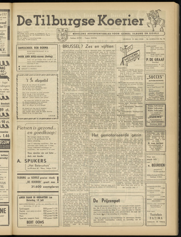 Weekblad De Tilburgse Koerier 1958-07-11