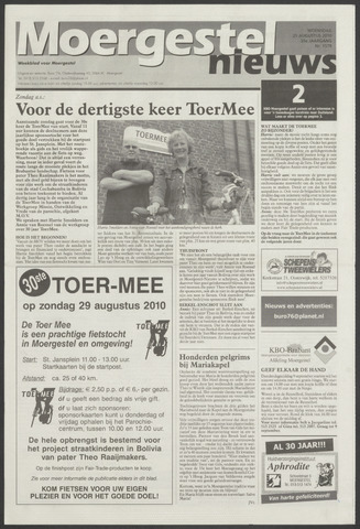 Weekblad Moergestels Nieuws 2010-08-25