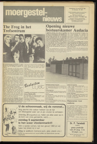 Weekblad Moergestels Nieuws 1982-08-18
