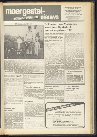 Weekblad Moergestels Nieuws 1983-09-28