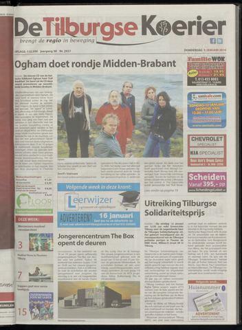 Weekblad De Tilburgse Koerier 2014-01-09