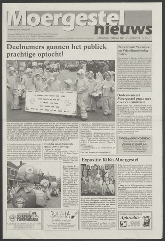 Weekblad Moergestels Nieuws 2007-02-21