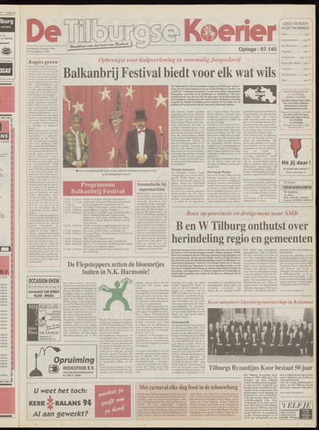 Weekblad De Tilburgse Koerier 1994-01-13