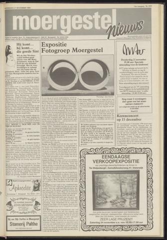 Weekblad Moergestels Nieuws 1990-11-21
