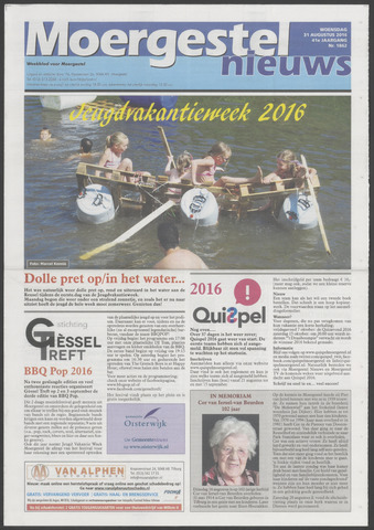 Weekblad Moergestels Nieuws 2016-08-31