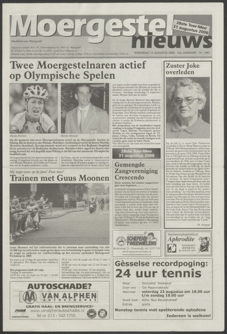 Weekblad Moergestels Nieuws 2008-08-13