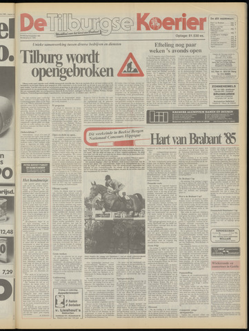 Weekblad De Tilburgse Koerier 1985-08-08