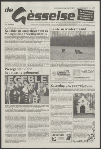 Weekblad Moergestels Nieuws 2005-01-19
