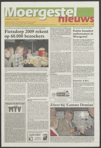 Weekblad Moergestels Nieuws 2008-11-26