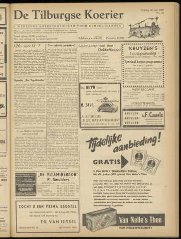 Weekblad De Tilburgse Koerier 1957-07-26