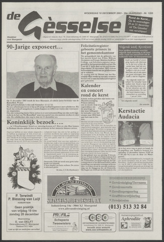Weekblad Moergestels Nieuws 2003-12-10
