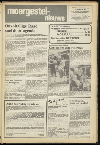 Weekblad Moergestels Nieuws 1982-09-29