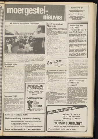 Weekblad Moergestels Nieuws 1985-05-08