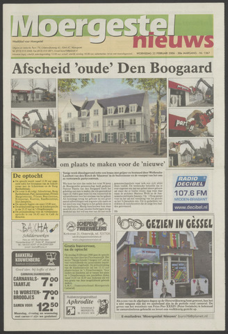 Weekblad Moergestels Nieuws 2006-02-22