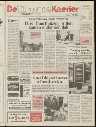 Weekblad De Tilburgse Koerier 1992-01-23