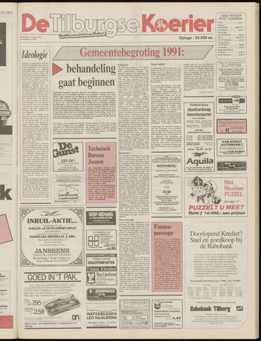 Weekblad De Tilburgse Koerier 1990-11-01