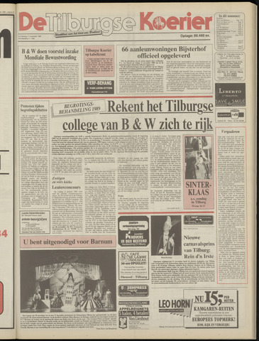 Weekblad De Tilburgse Koerier 1988-11-17