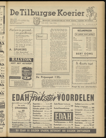 Weekblad De Tilburgse Koerier 1958-05-16